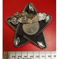 Broszka  rockowa gwiazdka